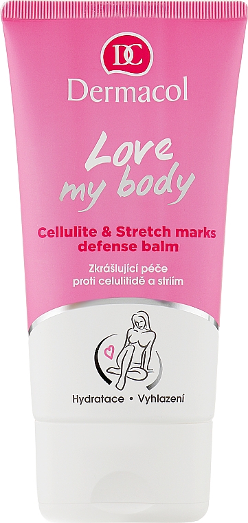 Бальзам для тела - Dermacol Love My Body Cellulite & Stretch Marks Defense Balm — фото N1