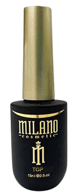 Кольоровий топ для нігтів - Milano Cosmetic Top — фото N1