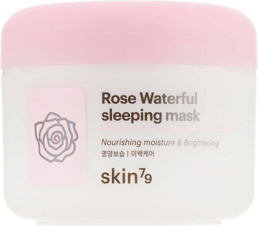 Розслаблювальна нічна маска для обличчя - Skin79 Rose Waterfull Mask — фото N2