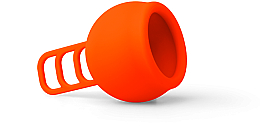 Універсальна менструальна чаша, помаранчева - MeLuna Menstrual Cup Fox — фото N2