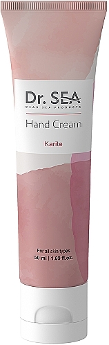 Крем для рук з маслом карите - Dr.Sea Hand Cream — фото N1