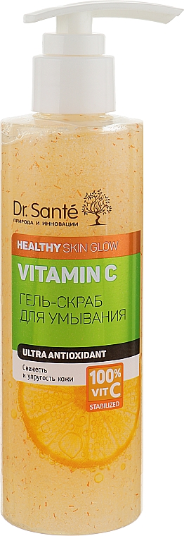 Гель-скраб для умывания - Dr. Sante Vitamin C Gel Scrub  — фото N1
