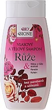 Шампунь для волос "Роза" - Bione Cosmetics Rose Shampoo — фото N1