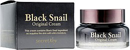 Крем с экстрактом черной улитки - Secret Key Black Snail Original Cream — фото N3