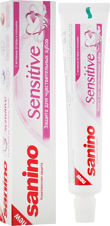 Зубная паста "Защита для чувствительных зубов" - Sanino  — фото N1