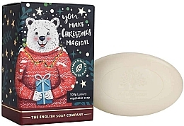 Духи, Парфюмерия, косметика Мыло "Полярный медведь" - The English Soap Company Christmas Polar Bear Mini Soap