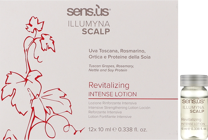 Интенсивный укрепляющий лосьон - Sensus Illumyna Scalp Revitalizing Intense Lotion — фото N2