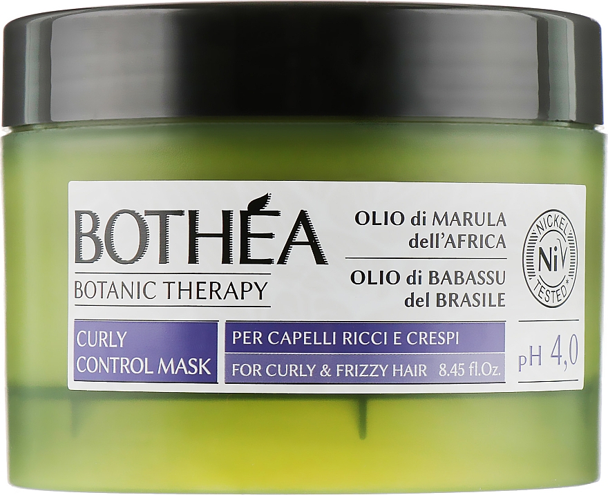 Маска для вьющихся волос - Bothea Botanic Therapy Curly Control Mask pH 4.0