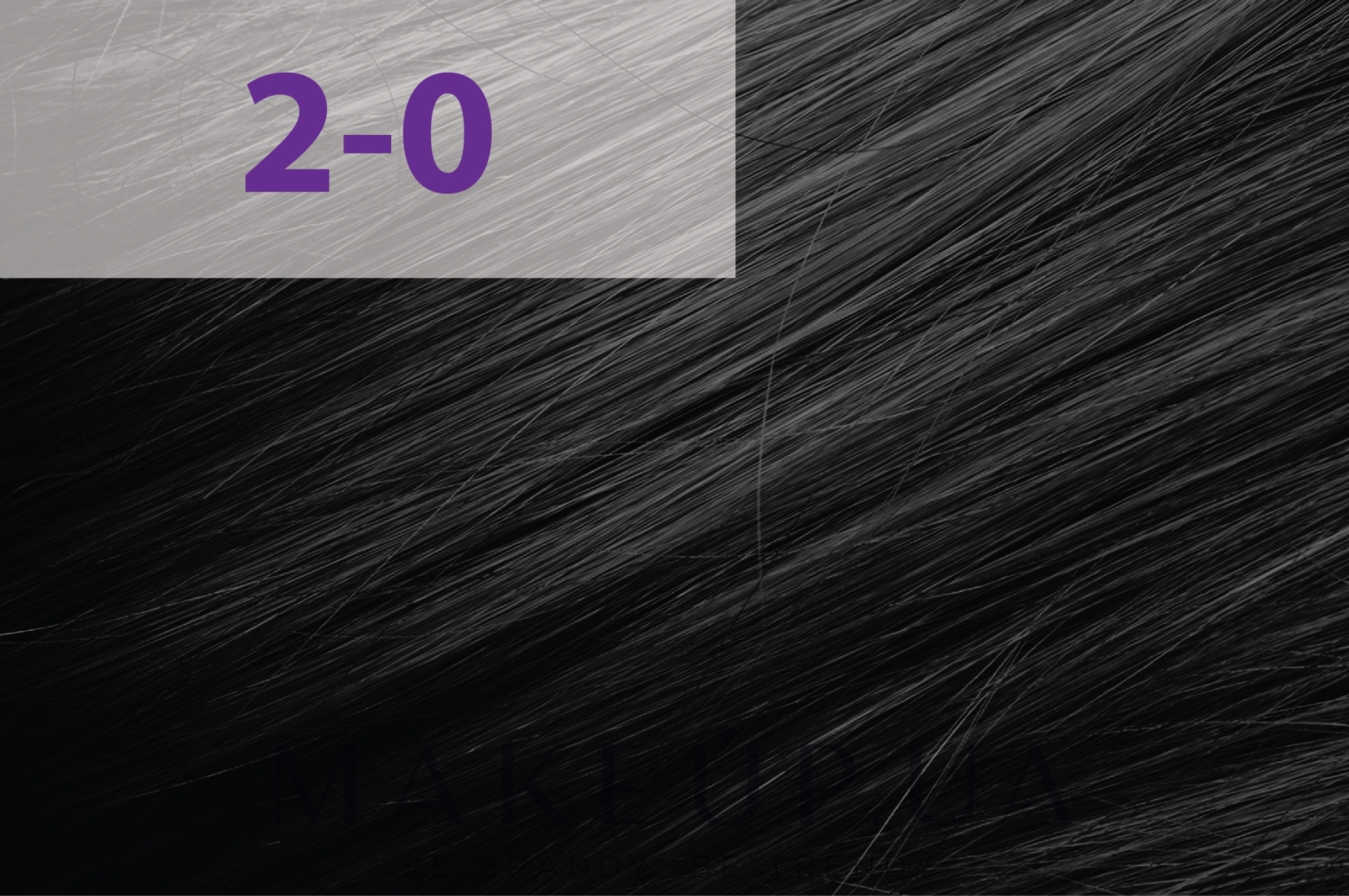 Стійка професійна крем-фарба для волосся - jNOWA Professional Siena Chromatic Save — фото 2/0 - Черный