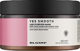Маска для придания гладкости волос - Elgon Yes Smooth Liss Forever Mask — фото N2