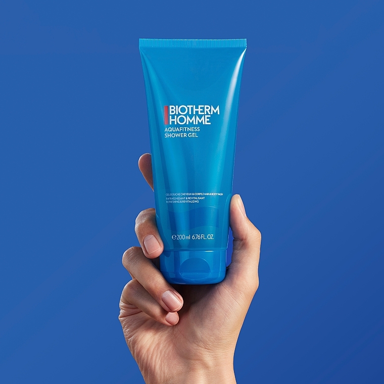 Гель-шампунь для тіла і волосся - Biotherm Homme Aquafitness Shower Gel Body & Hair — фото N2