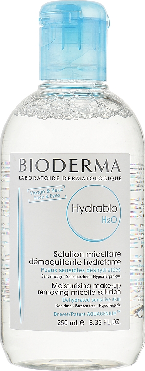 Увлажняющий мицеллярный раствор - Bioderma Hydrabio H2O Micelle Solution — фото N3