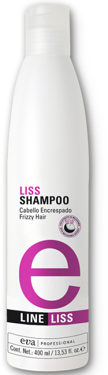 Шампунь для выпрямления волос - Eva Professional E-line Liss Shampoo