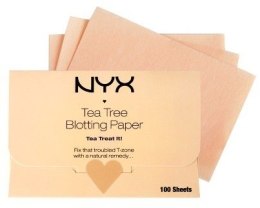 Духи, Парфюмерия, косметика УЦЕНКА Салфетки для лица "Tea Tree" - NYX Professional Makeup Blotting Paper*