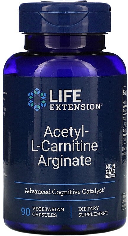 Ацетил карнитин аргинат - Life Extension Acetyl-L-Carnitine Arginate — фото N1