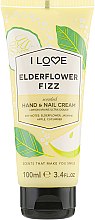 Парфумерія, косметика Крем для рук "Коктейль із бузини" - I Love Elderflower Fizz Hand and Nail Cream