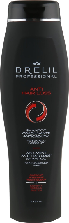 Шампунь против выпадения волос со стволовыим клетками и капиксилом - Brelil Anti Hair Loss Shampoo — фото N1