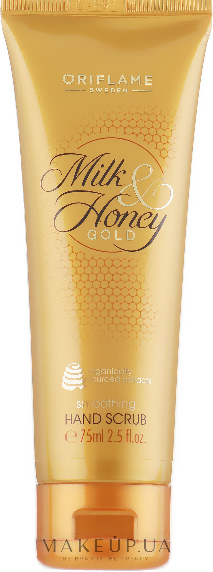 Скраб для рук «Молоко и мед – Золотая серия» - Oriflame Milk & Honey Gold — фото 75ml