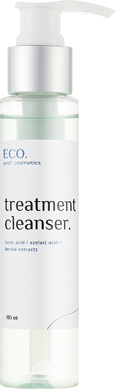 Гель для вмивання жирної, проблемної та комбінованої шкіри - Eco.prof.cosmetics Treatment Cleanser — фото N2