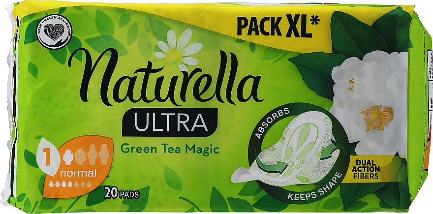 Гигиенические прокладки, 20 шт. - Naturella Green Tea Magic — фото N2