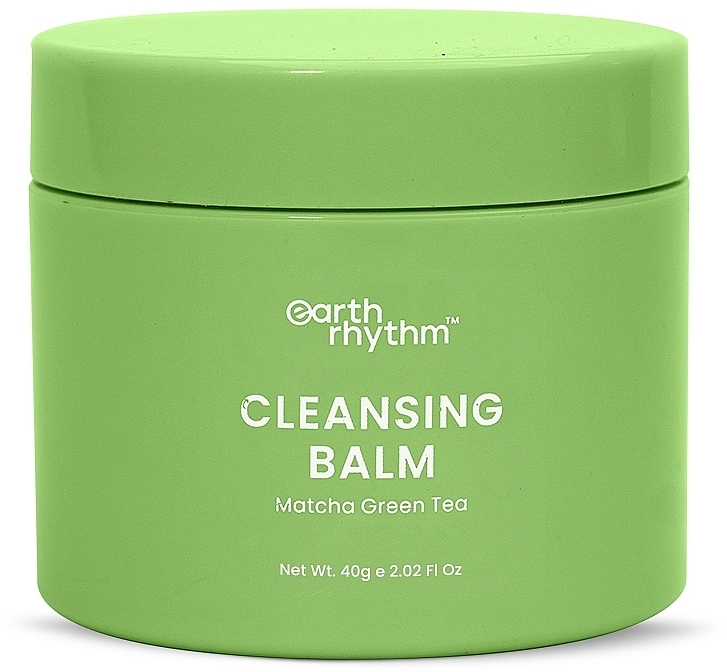 Очищающий бальзам с зеленым чаем - Earth Rhythm Matcha Green Tea Cleansing Balm — фото N1