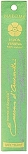 Духи, Парфюмерия, косметика Ароматические палочки "Лимон и вербена" - Maroma Encens d'Auroville Stick Incense Lemon Verbena