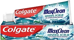 Зубная паста "Минеральный скраб" Бережное очищение - Colgate Max Clean — фото N2