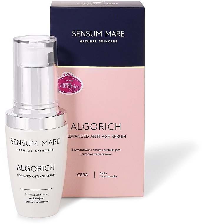 Відновлювальна сироватка для обличчя - Sensum Mare Algorich Advanced Anti Age Serum — фото N2