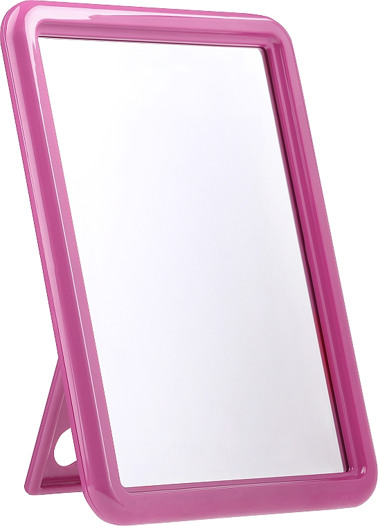 Дзеркало одностороннє квадратне Mirra-Flex, 14x19 cm, 9254, світло-рожеве - Donegal One Side Mirror — фото N1