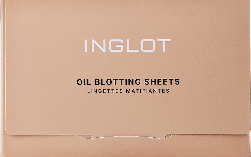 Матирующие салфетки для лица - Inglot Oil Blotting Sheet — фото N1