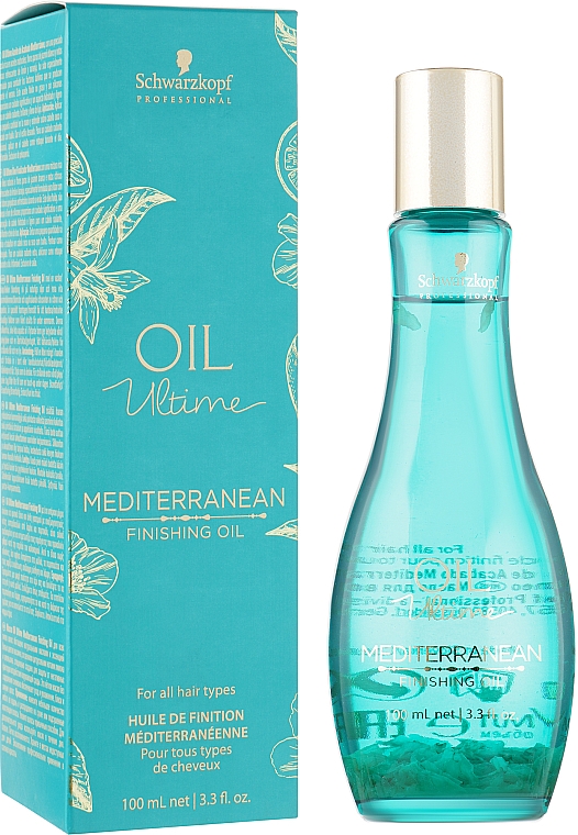 Олія для волосся - Schwarzkopf Oil Ultime Mediterranean Finishing Oil — фото N1
