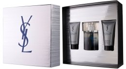 Парфумерія, косметика Yves Saint Laurent l'homme Libre - Набір (edt/100ml + a/sh/50ml + sh/gel/50ml)