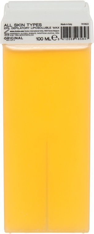 Воск жирорастворимый для всех типов кожи в картридже, желтый - Original Best Buy Epil Wax Cartridge — фото N1