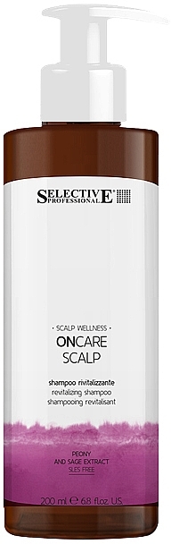 Шампунь для восстановления хрупких волос, склонных к выпадению - Selective Professional OnCare Scalp Revitalizing Shampoo — фото N1
