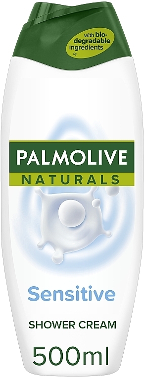 Гель для душу для чутливої шкіри "Молочні протеїни" - Palmolive Naturals — фото N1