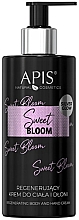 Духи, Парфюмерия, косметика Регенерирующий крем для тела и рук - APIS Professional Sweet Bloom Regenerating Body & Hand Cream