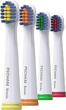 Детские насадки к электрической зубной щетки, белые - Pecham — фото N2