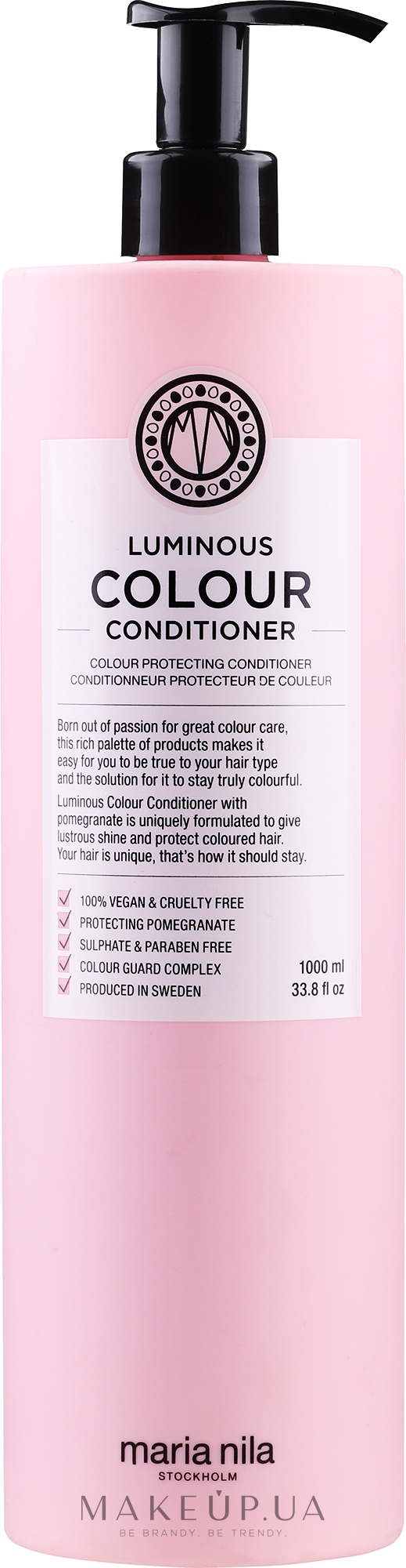 Кондиционер для окрашенных волос - Maria Nila Luminous Color Conditioner  — фото 1000ml