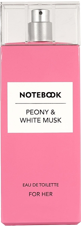 Notebook Fragrances Peony & White Musk - Туалетная вода — фото N1