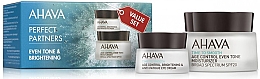 Духи, Парфюмерия, косметика Набор - Ahava Duo Time to Smooth Set (f/cr/50ml + eye/cr/15ml)