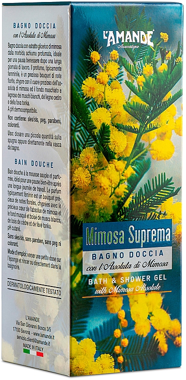 L'Amande Mimosa Suprema - Гель для душу — фото N2