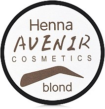 Индийская хна для покраски бровей и био-тату - Avenir Cosmetics Henna — фото N2