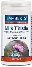 Парфумерія, косметика Харчова добавка "Розторопша" - Lamberts Milk Thistle 8500 mg