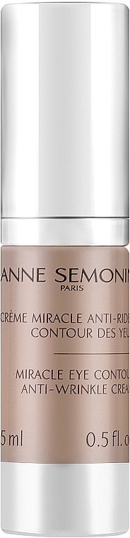 Крем проти зморщок для шкіри навколо очей - Anne Semonin Miracle Eye Contour Anti-Wrinkle Cream — фото N1