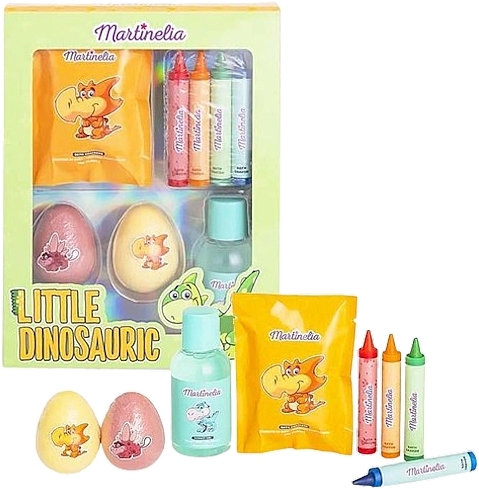 Набор, 8 продуктов - Martinelia Little Dinosauric Fun Bath Set — фото N1