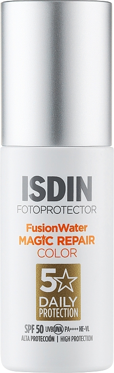 Сонцезахисний крем для обличчя - Isdin Foto Ultra Age Repair Color SPF50 — фото N1