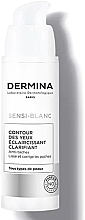 Духи, Парфюмерия, косметика Отбеливающий крем для глаз - Dermina Sensi-Blanc Whitening Clarifying Eye Contour