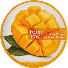 Духи, Парфюмерия, косметика Крем для лица и тела с экстрактом манго - FarmStay Real Mango All-In-One Cream