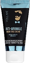 Парфумерія, косметика Чоловічий нічний крем - Vollare Anti-Wrinkle Night Face Cream Men *