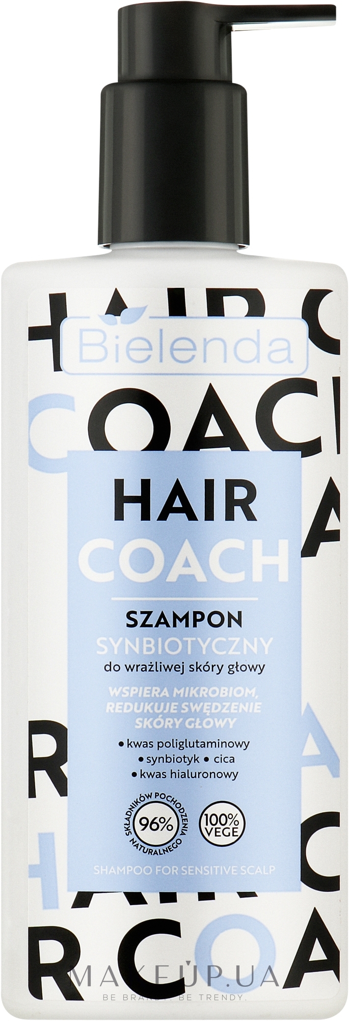 Шампунь для чутливої шкіри голови - Bielenda Hair Coach — фото 300ml